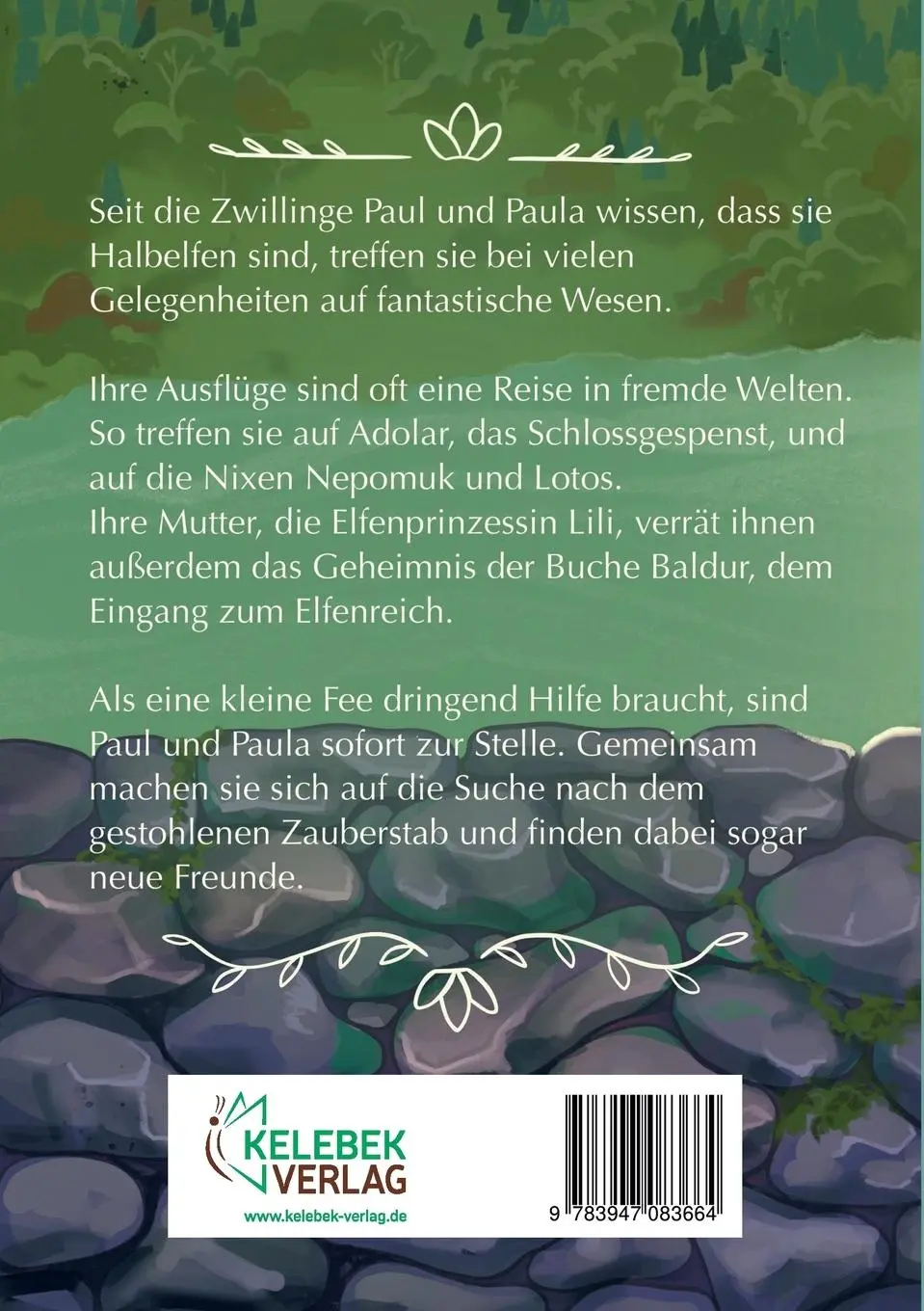 Rückseite: 9783947083664 | Die Zwillinge vom Edersee | Adolar, das Schlossgespenst | Kunz | Buch