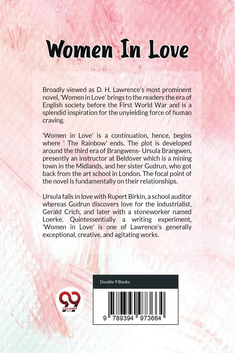 Rückseite: 9789394973664 | Women In Love | D. H. Lawrence | Taschenbuch | Englisch | 2023