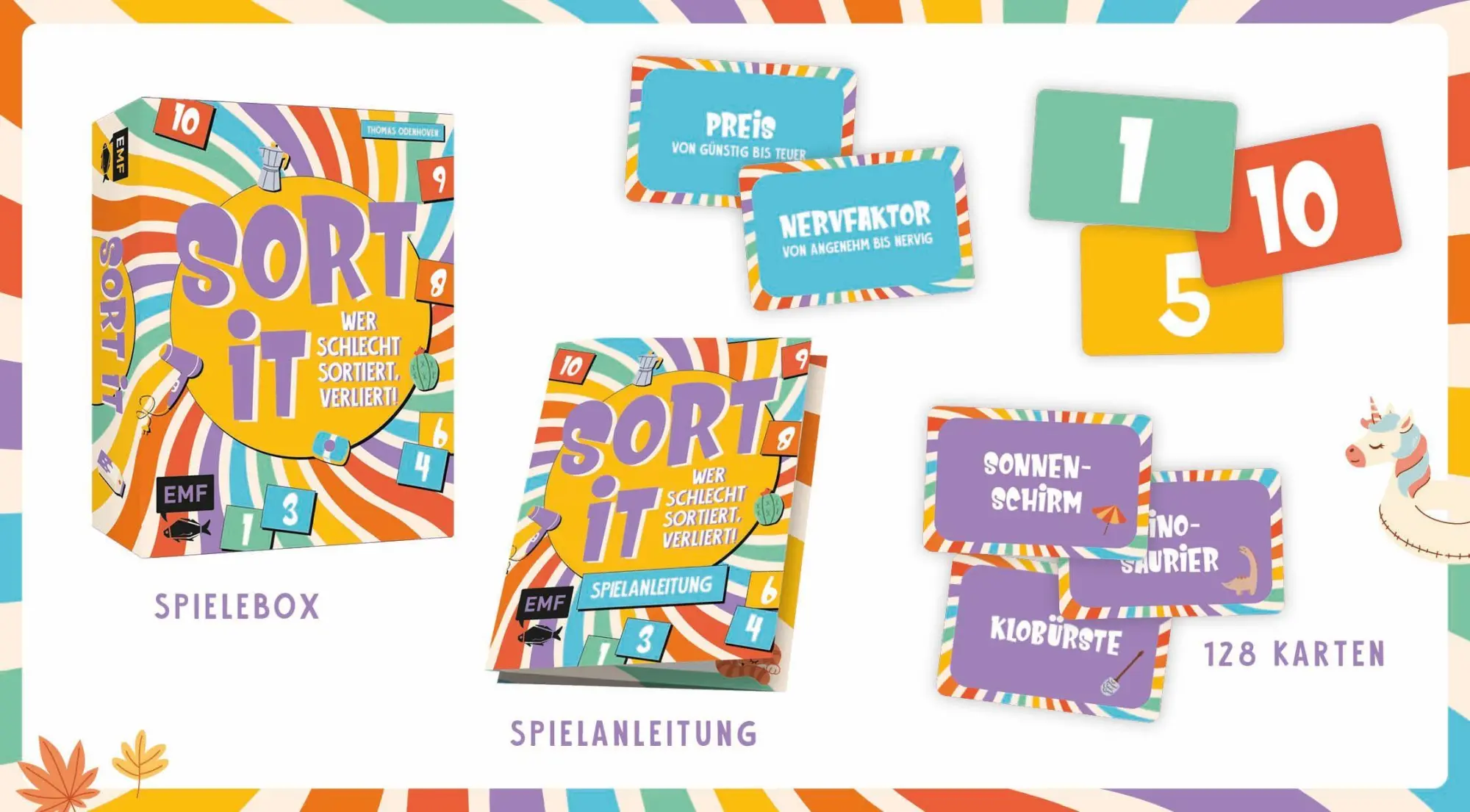 Bild: 4260478343764 | Kartenspiel: Sort it - Wer schlecht sortiert, verliert! | Odenhoven