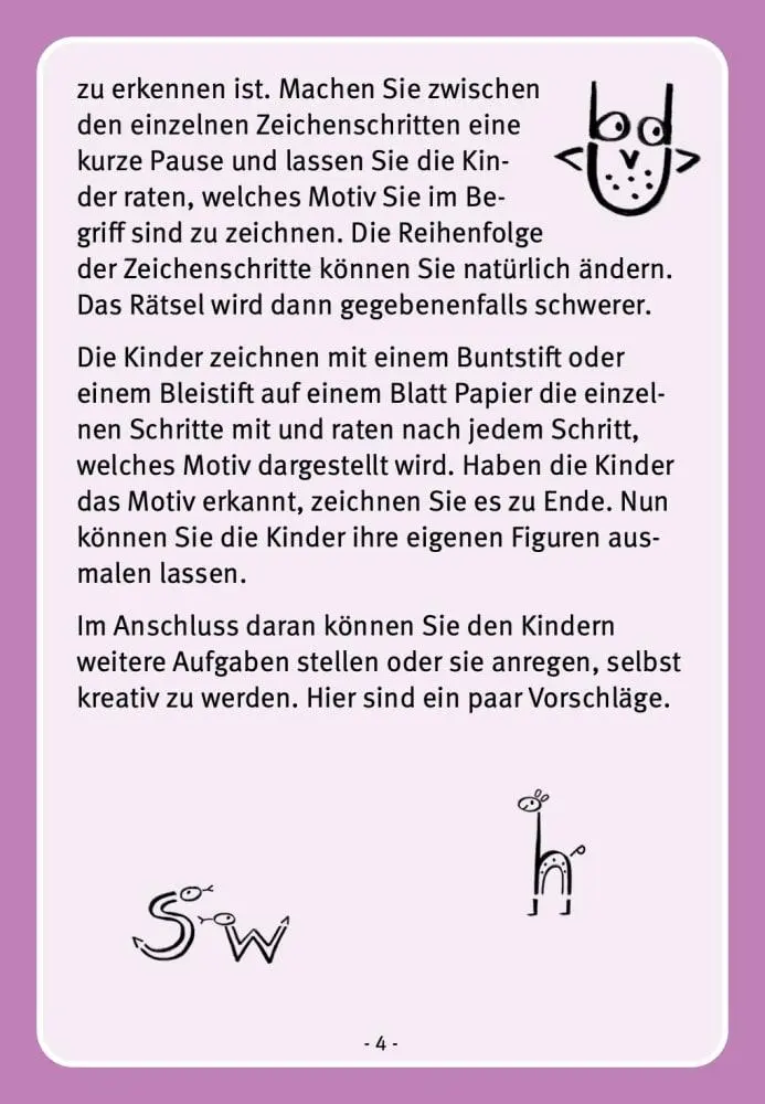 Bild: 4260694923764 | Montagsmaler. Bilderrätsel aus Zahlen und Buchstaben für den...