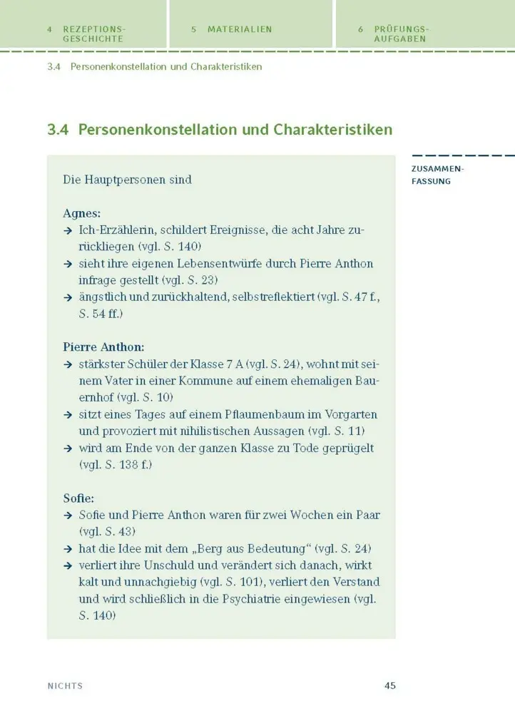 Bild: 9783129303764 | Nichts von Janne Teller | Textanalyse und Interpretation | Teller