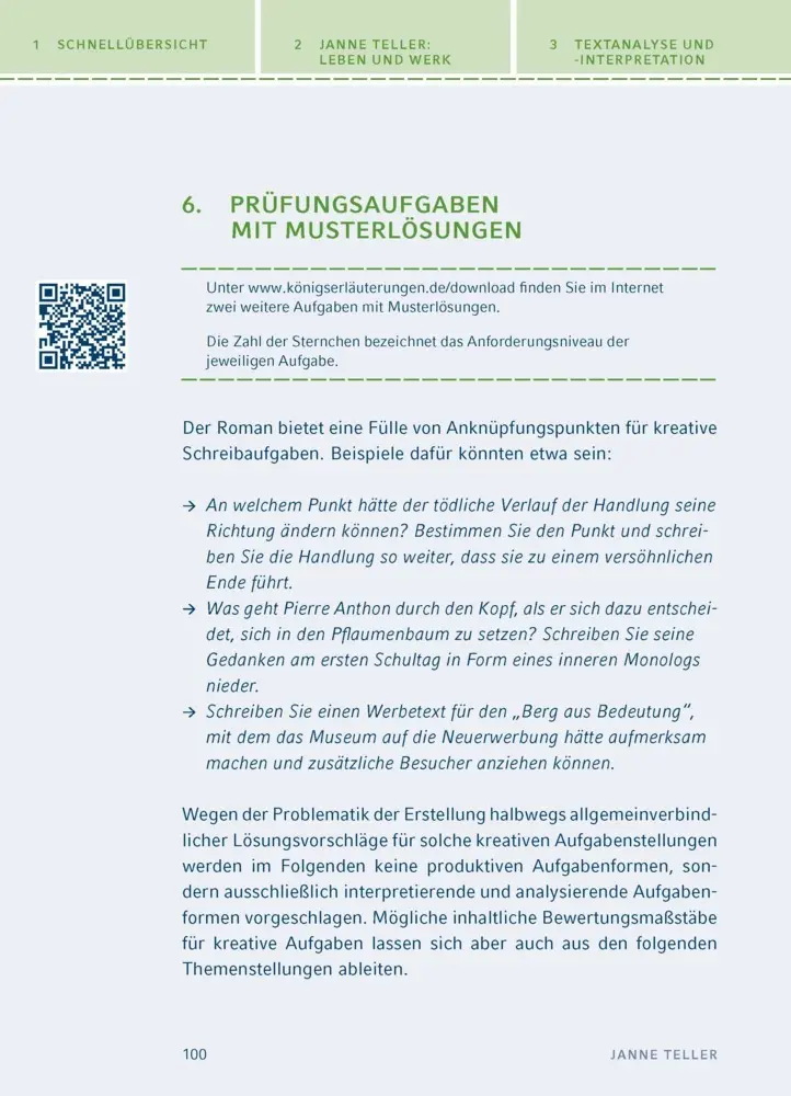 Bild: 9783129303764 | Nichts von Janne Teller | Textanalyse und Interpretation | Teller