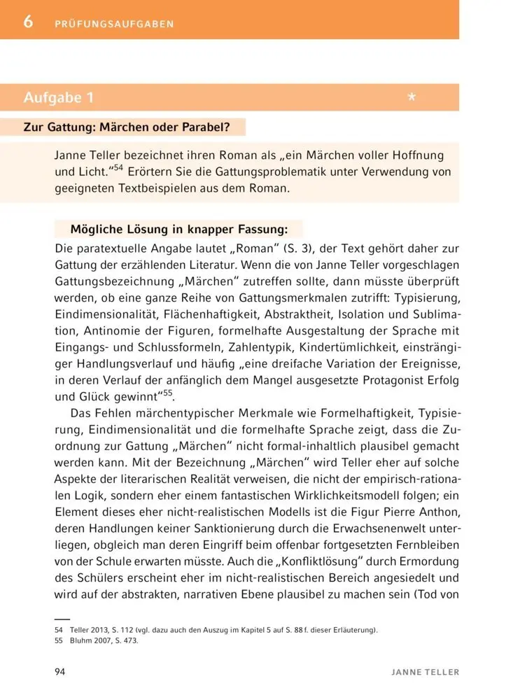 Bild: 9783129303764 | Nichts von Janne Teller | Textanalyse und Interpretation | Teller
