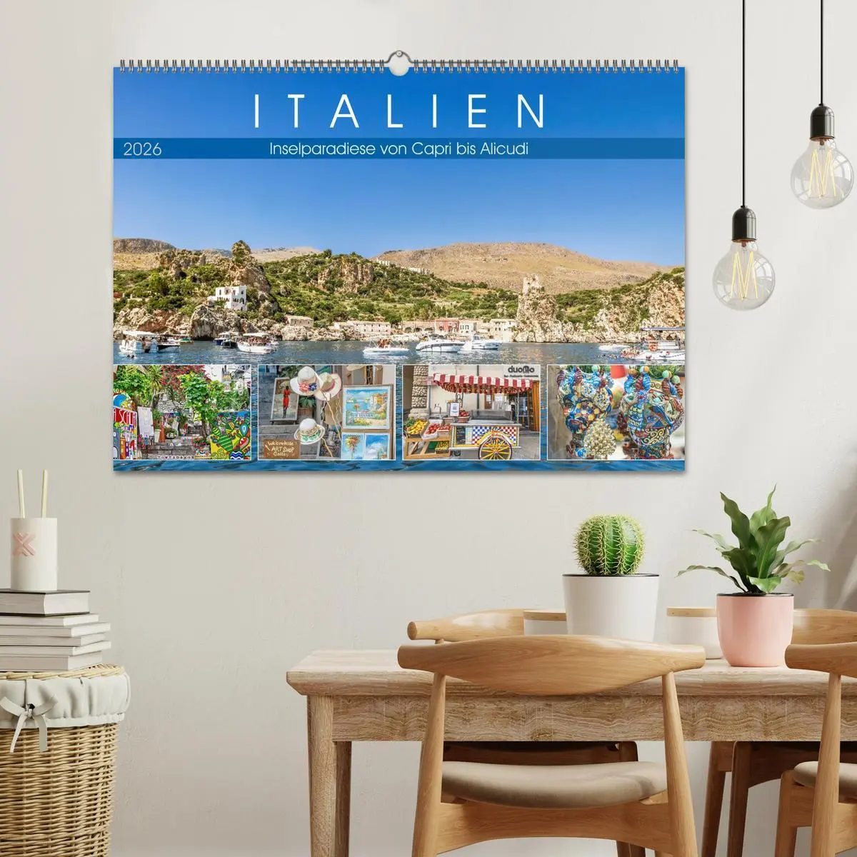 Bild: 9783457303764 | Italien - Inselparadiese von Capri bis Alicudi (Wandkalender 2026...