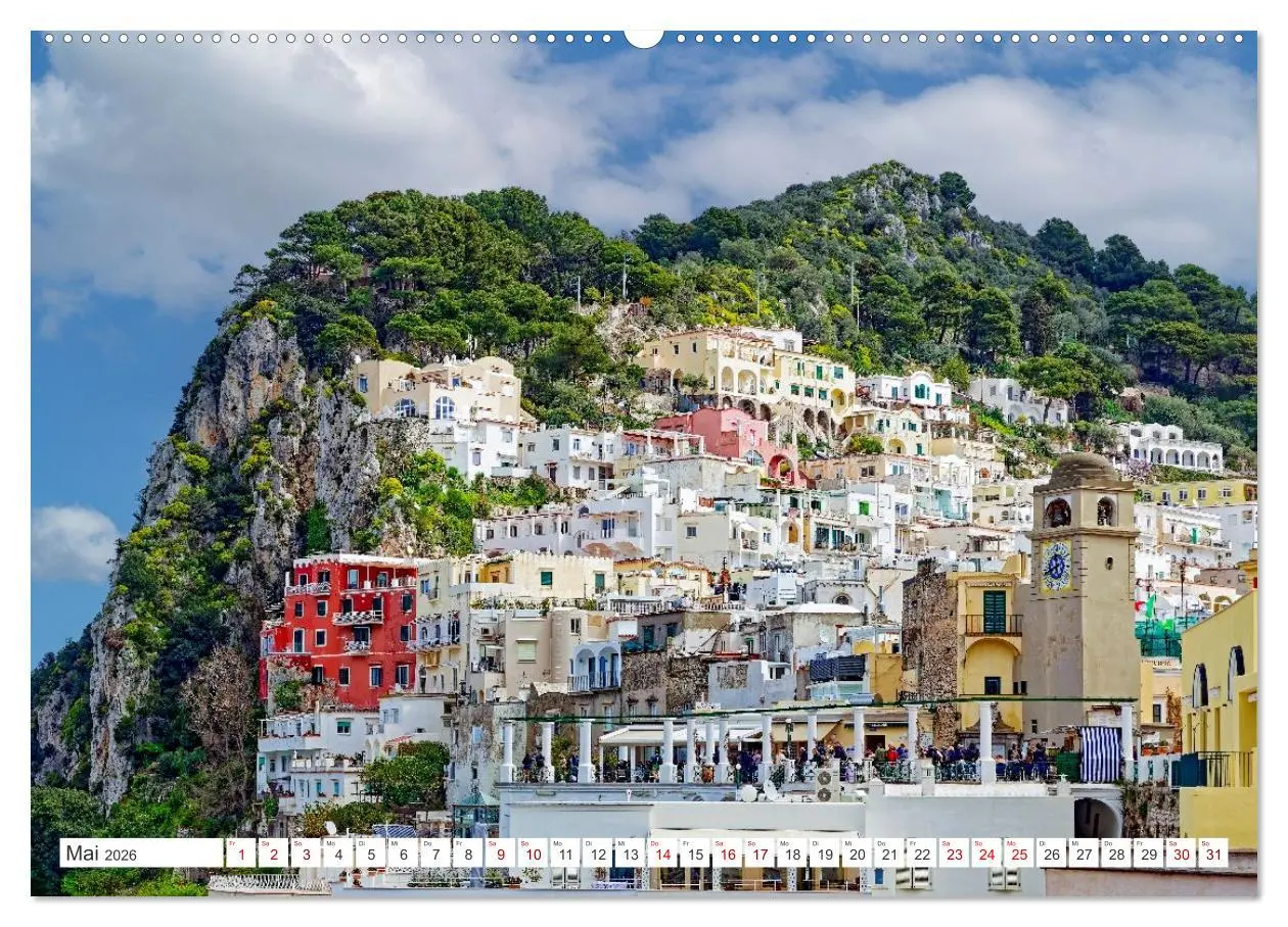 Bild: 9783457303764 | Italien - Inselparadiese von Capri bis Alicudi (Wandkalender 2026...