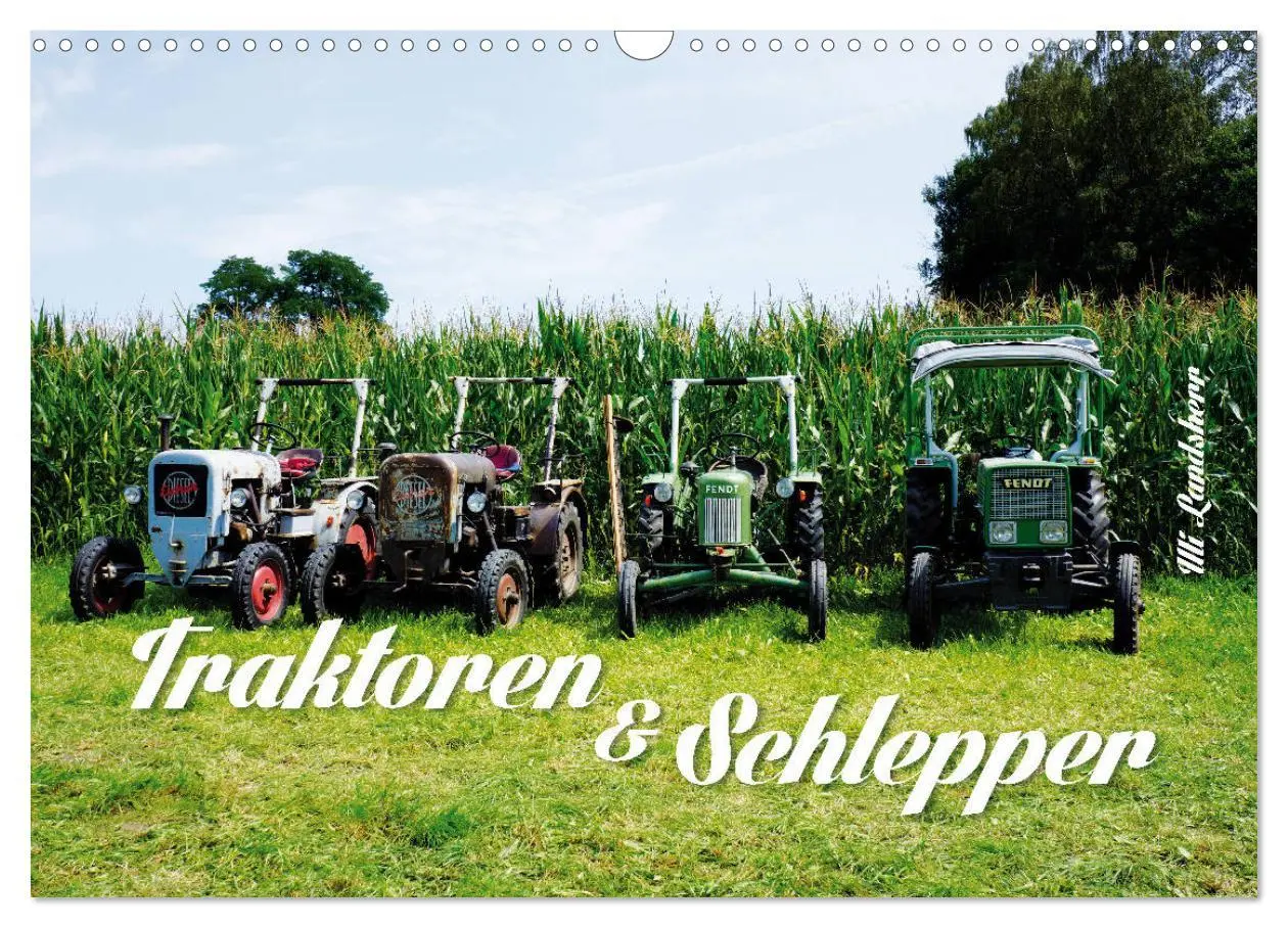 Cover: 9783457853764 | Traktoren und Schlepper (Wandkalender 2026 DIN A3 quer), CALVENDO...
