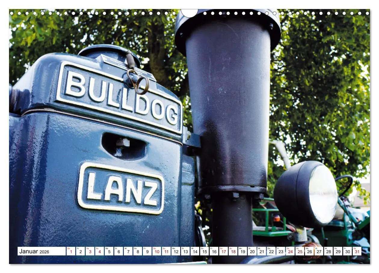 Bild: 9783457853764 | Traktoren und Schlepper (Wandkalender 2026 DIN A3 quer), CALVENDO...