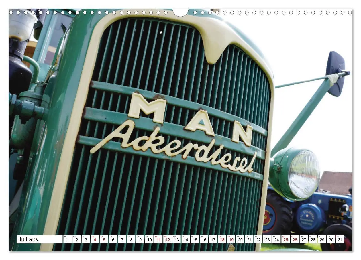 Bild: 9783457853764 | Traktoren und Schlepper (Wandkalender 2026 DIN A3 quer), CALVENDO...