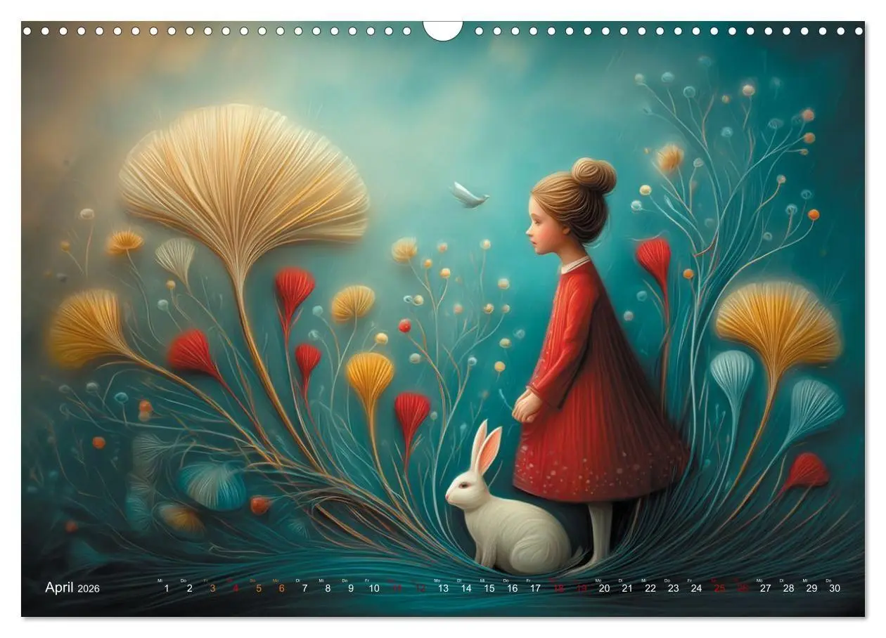 Bild: 9783516703764 | Naive Farbwelten (Wandkalender 2026 DIN A3 quer), CALVENDO...