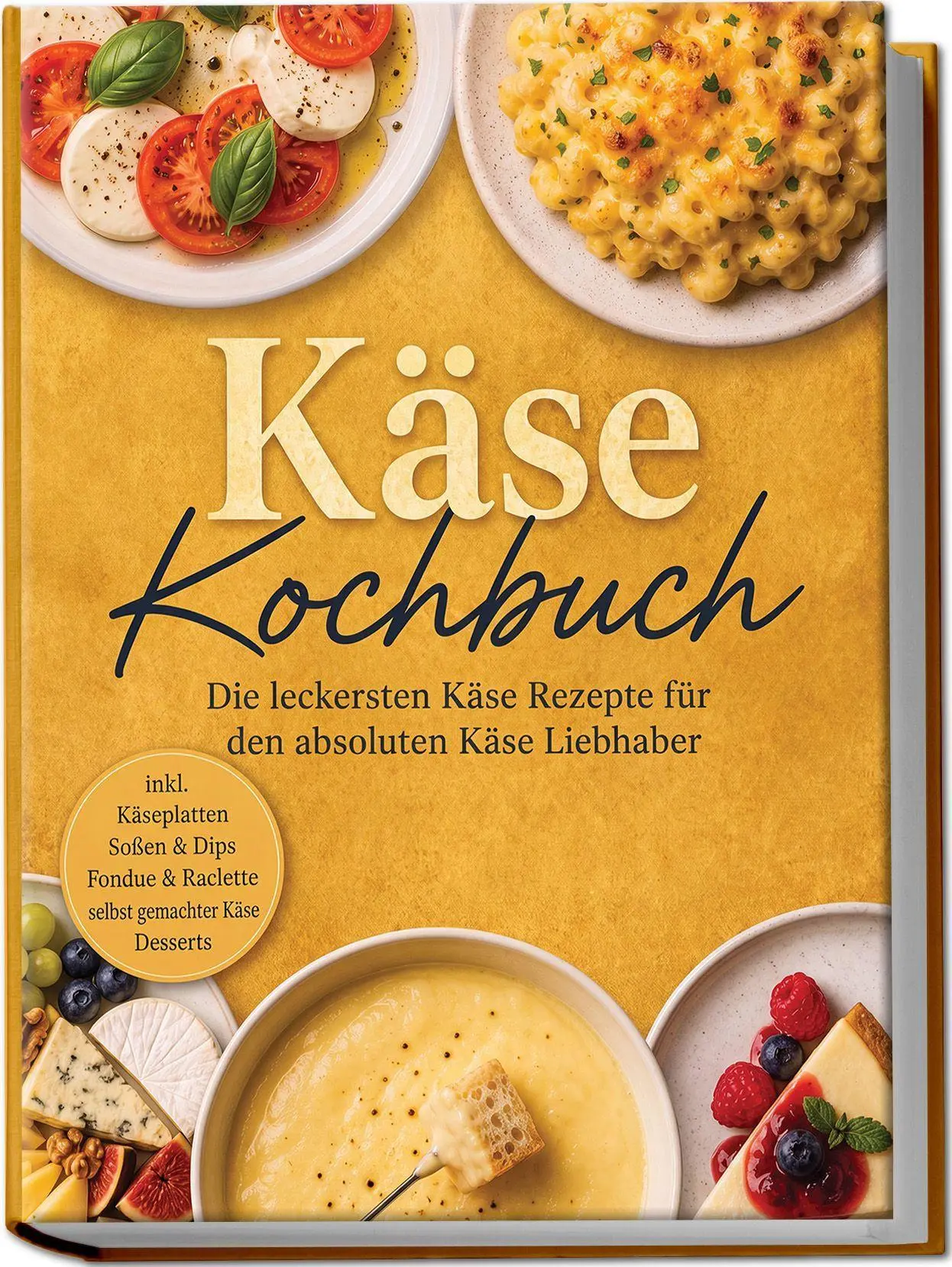 Cover: 9783989103764 | Käse Kochbuch: Die leckersten Käse Rezepte für den absoluten Käse...
