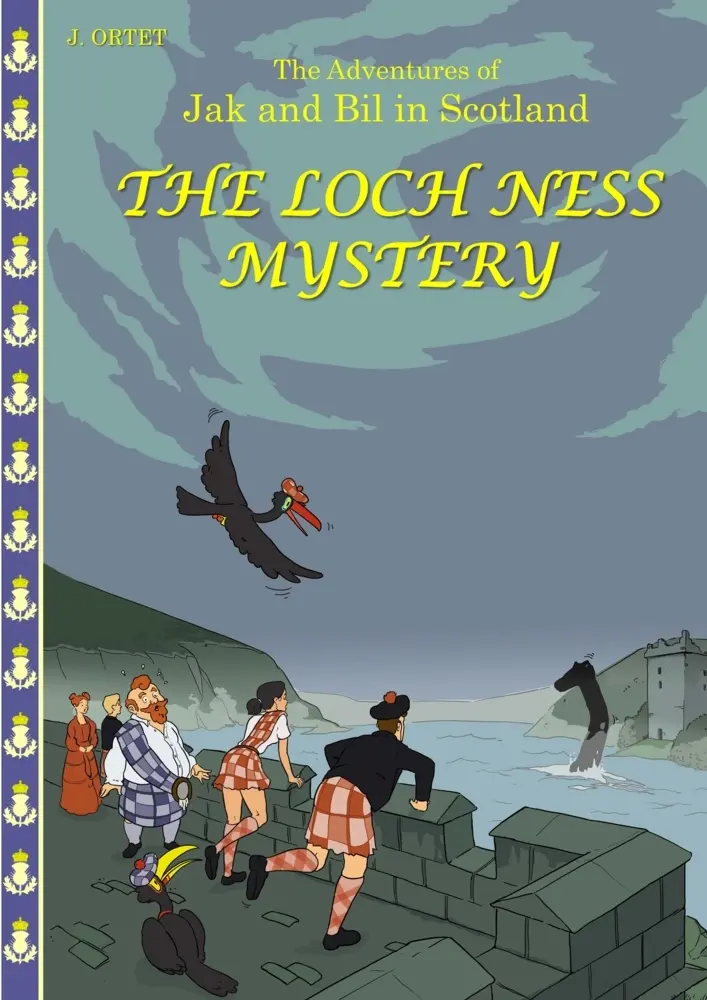 Cover: 9789465313764 | The Loch Ness mystery | The adventures of Jak and Bil in Scotland