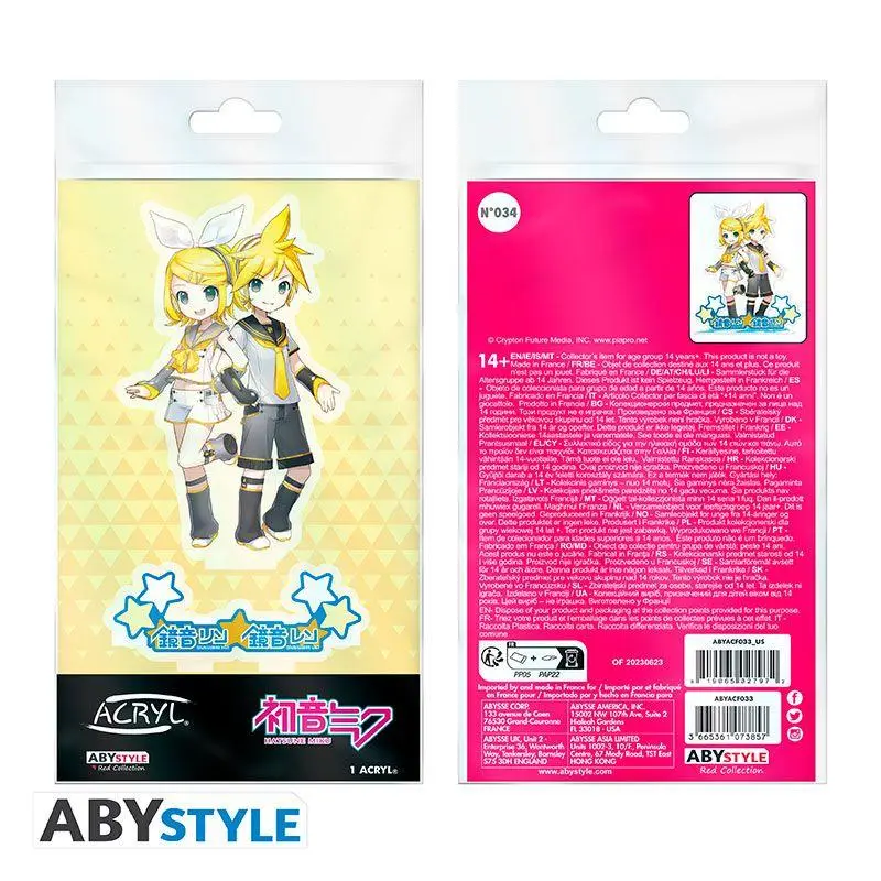 Bild: 3665361073864 | HATSUNE MIKU - Acryl® - Kagamine Rin &amp; Len | Deutsch | 2025
