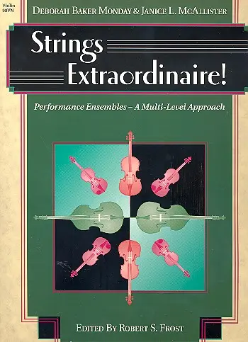 Cover: 9780849733864 | Strings Extraordinaire! für Streichensemble Violine