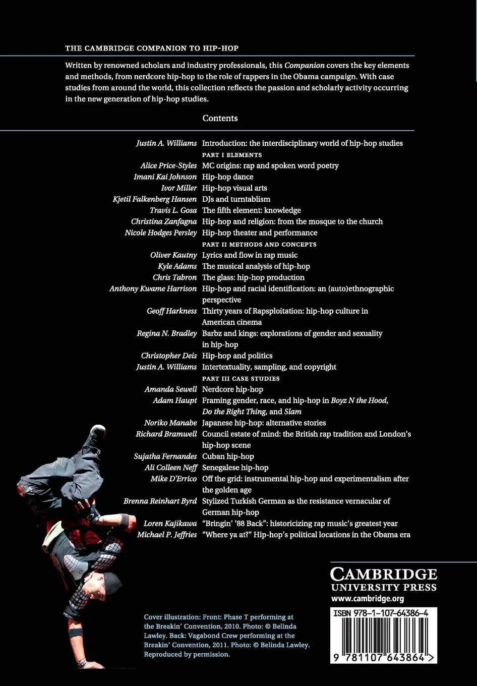 Rückseite: 9781107643864 | The Cambridge Companion to Hip-Hop | Justin A. Williams | Taschenbuch