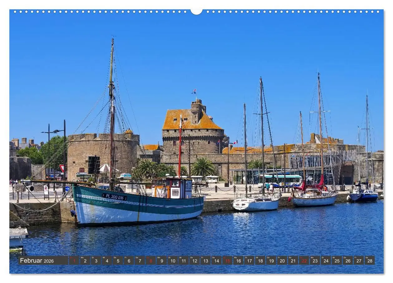 Bild: 9783457843864 | Saint Malo - Stadt der Korsaren (Wandkalender 2026 DIN A2 quer),...
