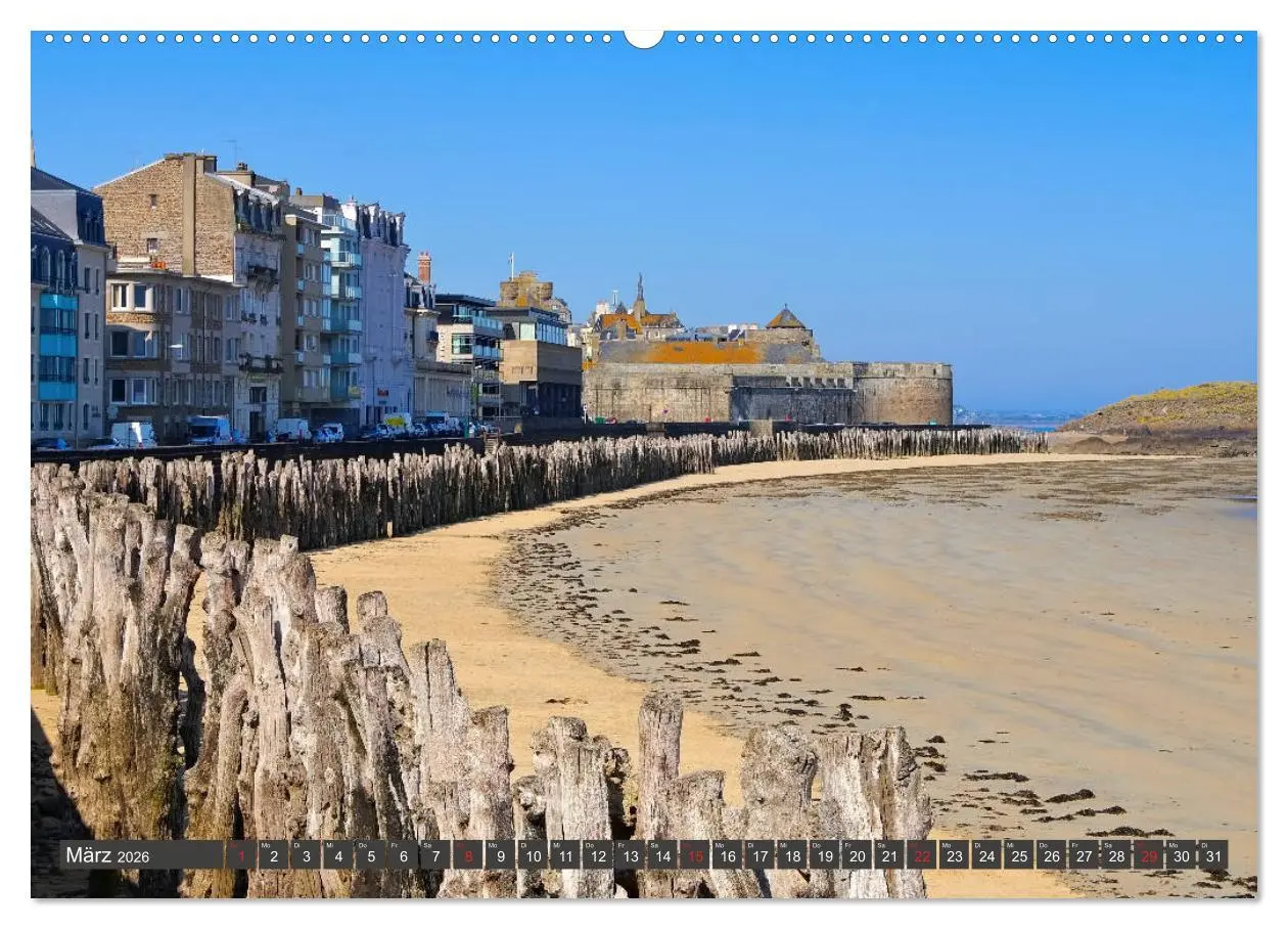 Bild: 9783457843864 | Saint Malo - Stadt der Korsaren (Wandkalender 2026 DIN A2 quer),...