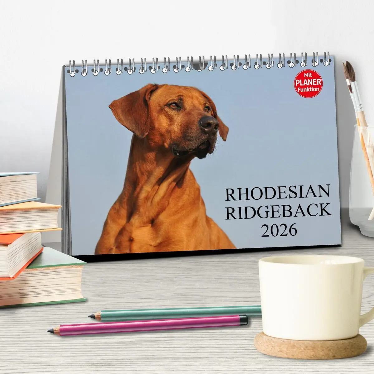 Bild: 9783516003864 | Rhodesian Ridgeback 2026 (Tischkalender 2026 DIN A5 quer), CALVENDO...
