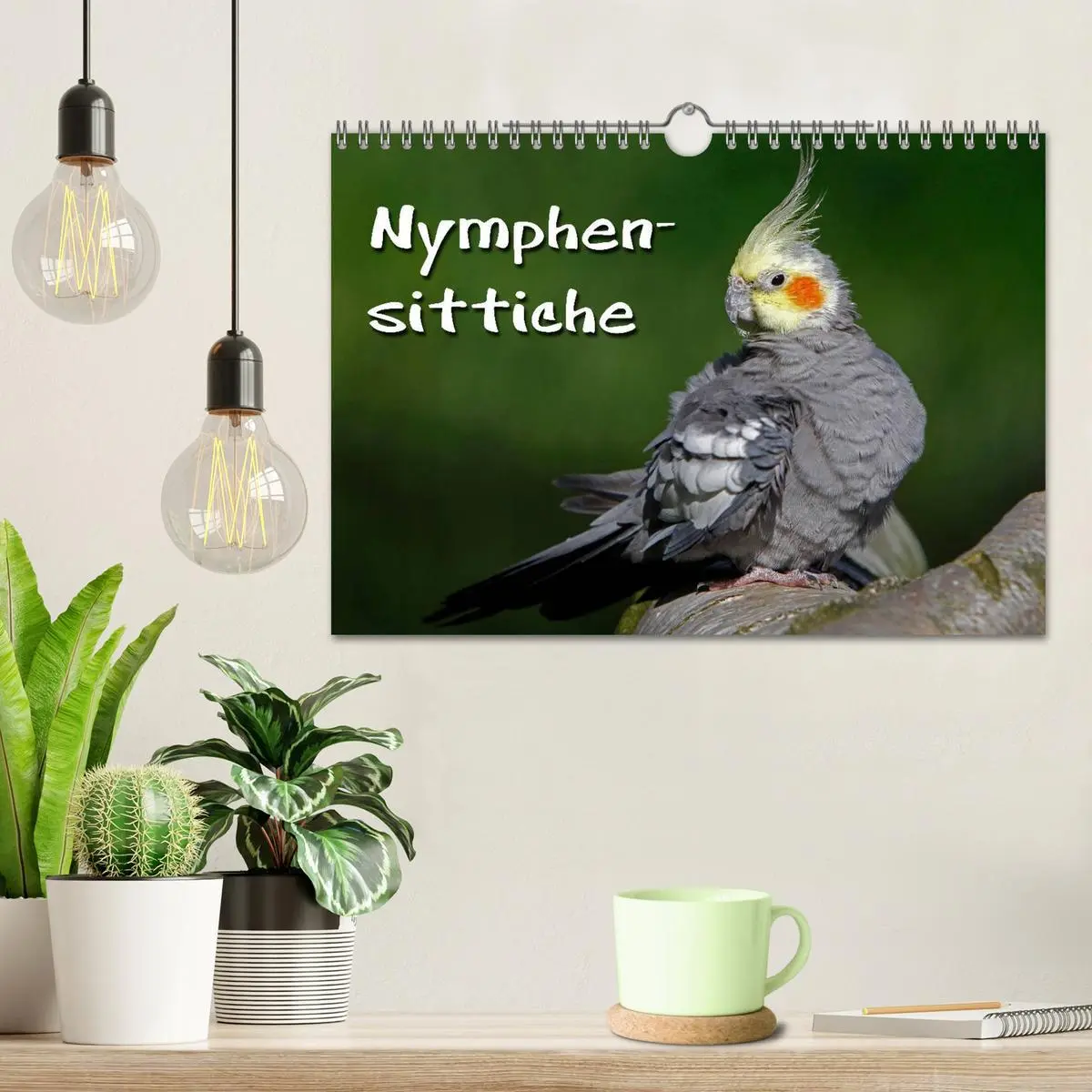 Bild: 9783516173864 | Nymphensittiche (Wandkalender 2026 DIN A4 quer), CALVENDO...