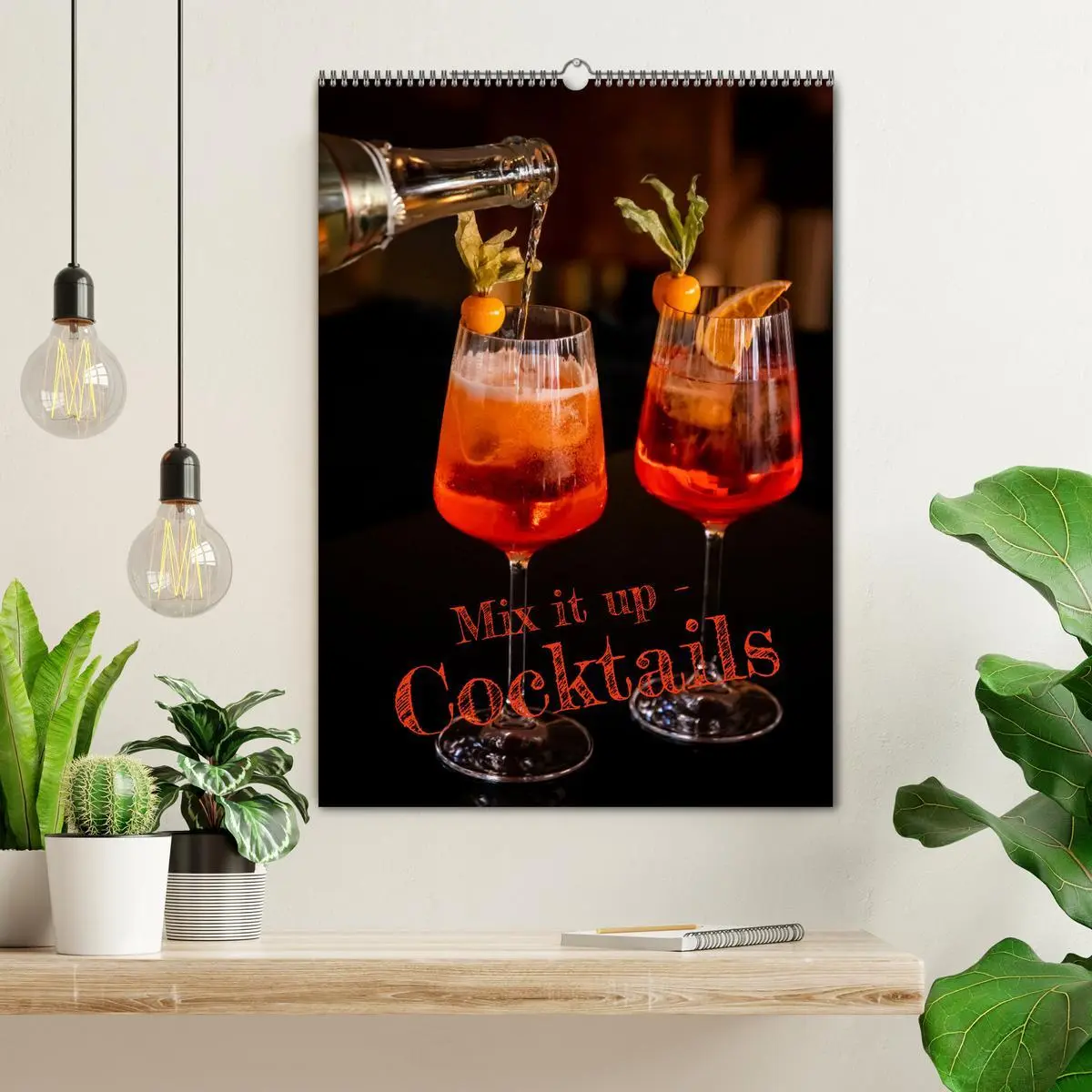 Bild: 9783516243864 | Mix it up - Cocktails (Wandkalender 2026 DIN A2 hoch), CALVENDO...