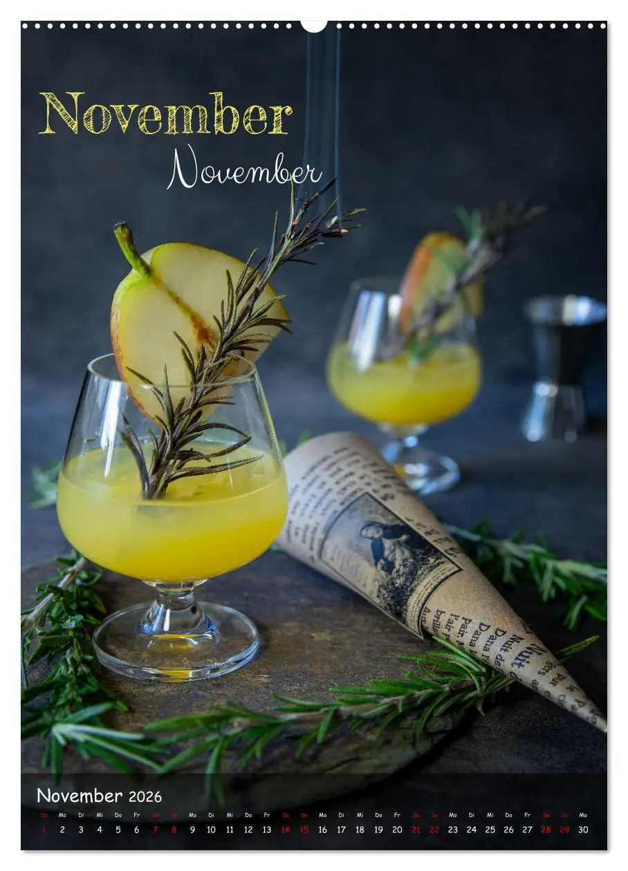Bild: 9783516243864 | Mix it up - Cocktails (Wandkalender 2026 DIN A2 hoch), CALVENDO...