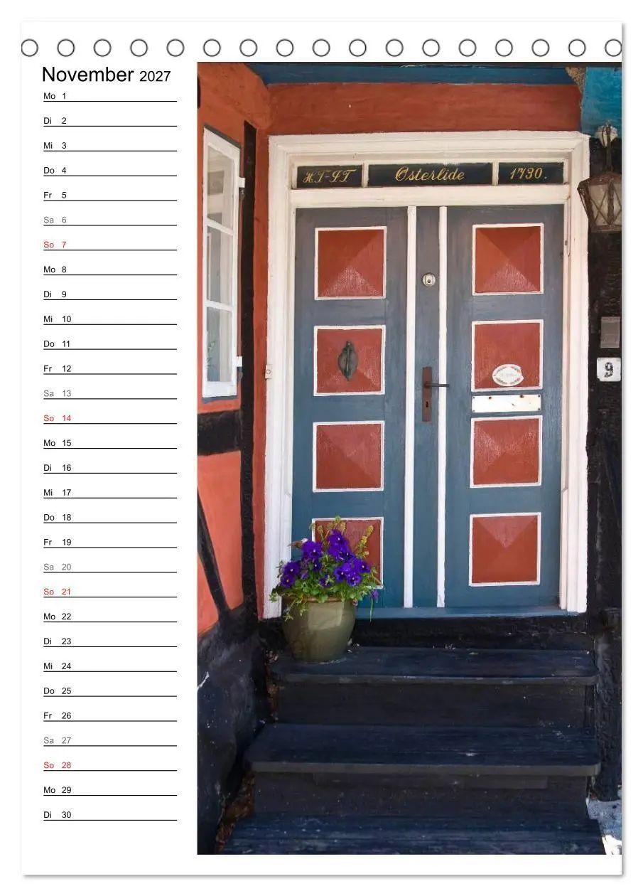 Bild: 9783569953864 | Alte Dänische Türen (Tischkalender 2027 DIN A5 hoch), CALVENDO...
