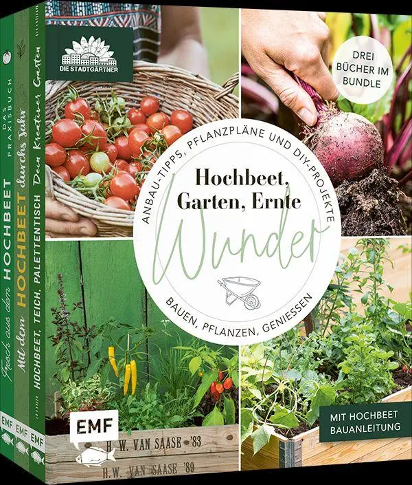Cover: 9783745933864 | Garten, Hochbeet, Ernte-Wunder - Drei Bücher im Bundle | Stadtgärtner