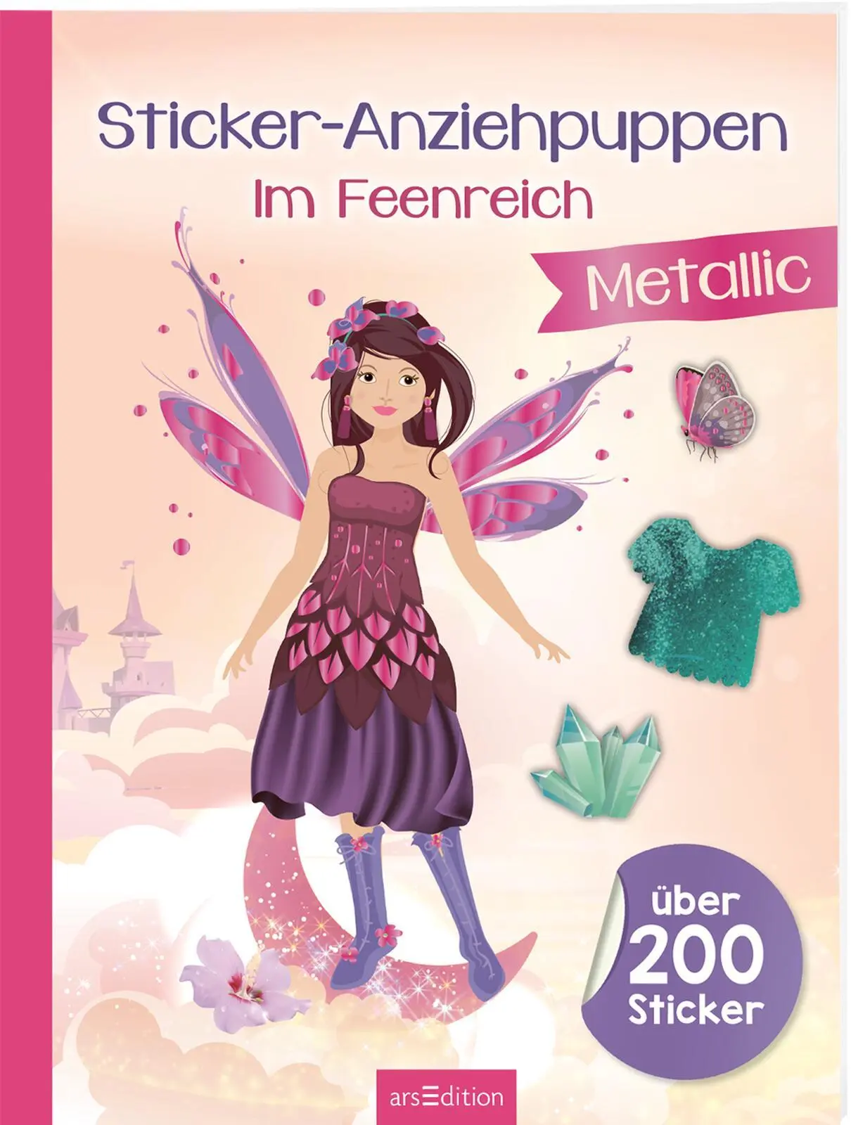 Cover: 9783845853864 | Sticker-Anziehpuppen Metallic - Im Feenreich | Eva Schindler | Buch