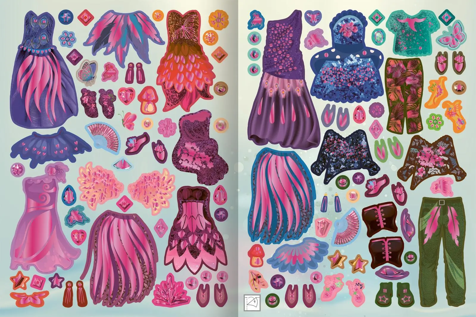 Bild: 9783845853864 | Sticker-Anziehpuppen Metallic - Im Feenreich | Eva Schindler | Buch