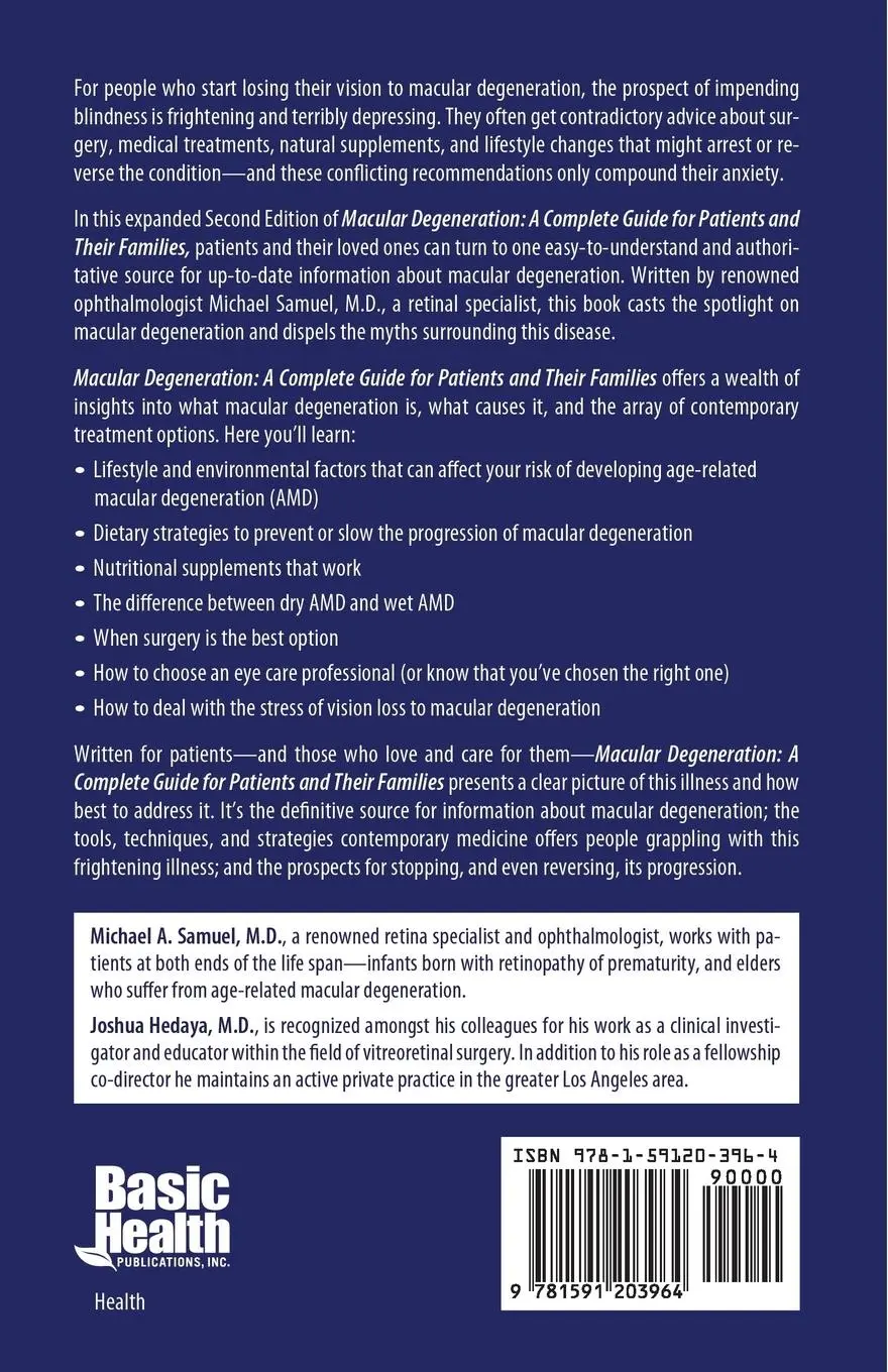 Rückseite: 9781591203964 | Macular Degeneration | Michael A. Samuel | Taschenbuch | Englisch
