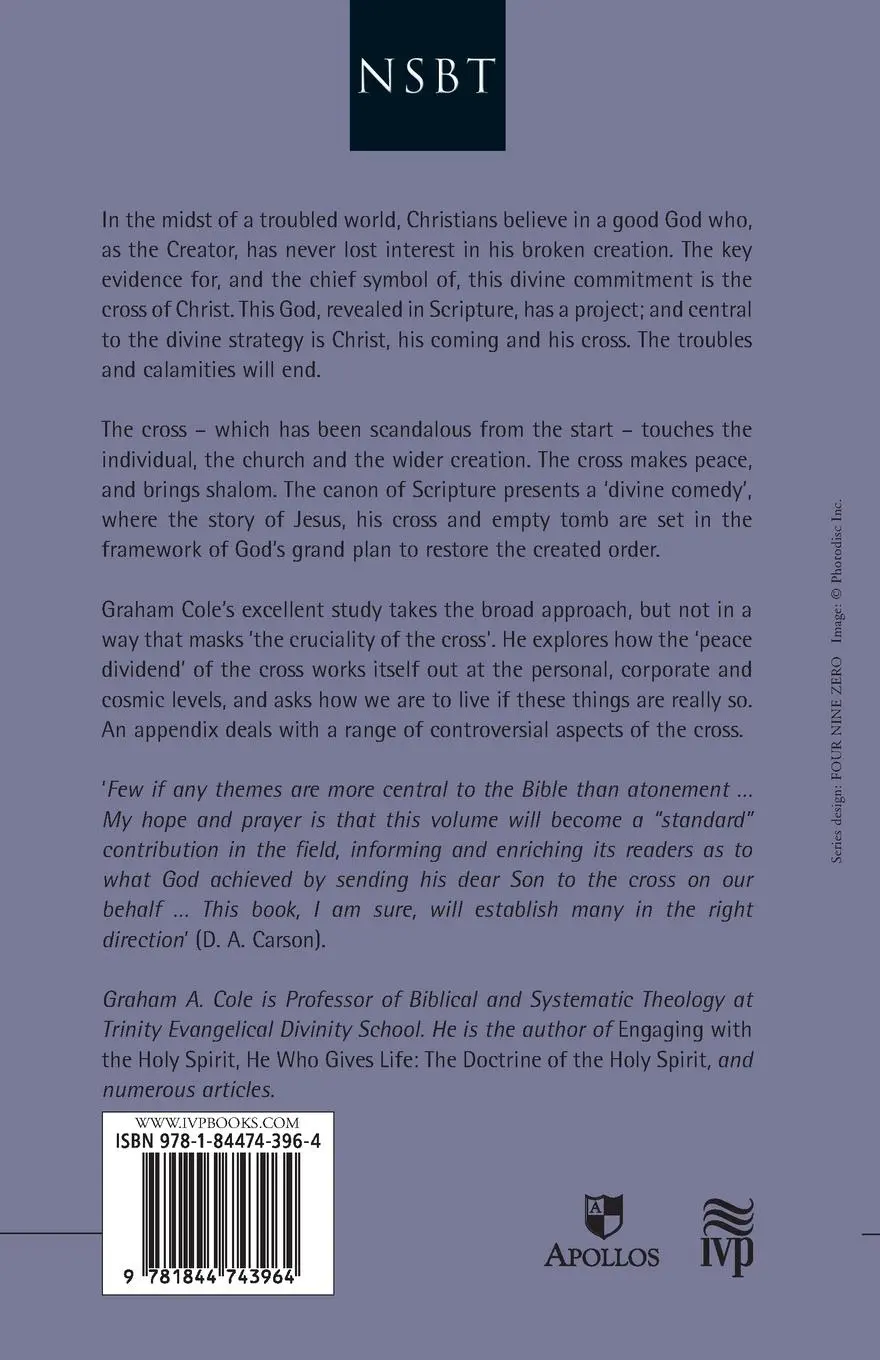 Rückseite: 9781844743964 | God the Peacemaker | How Atonement Brings Shalom | Graham A Cole