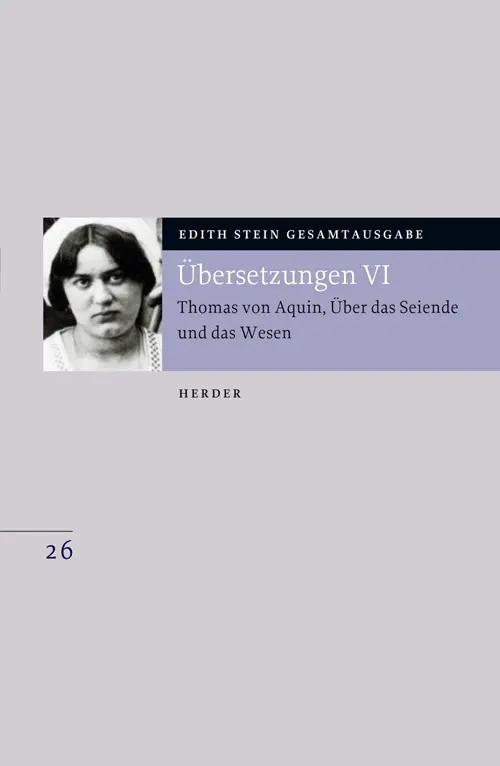 Cover: 9783451273964 | Übersetzung: Thomas von Aquin, Über das Seiende und das Wesen - De...