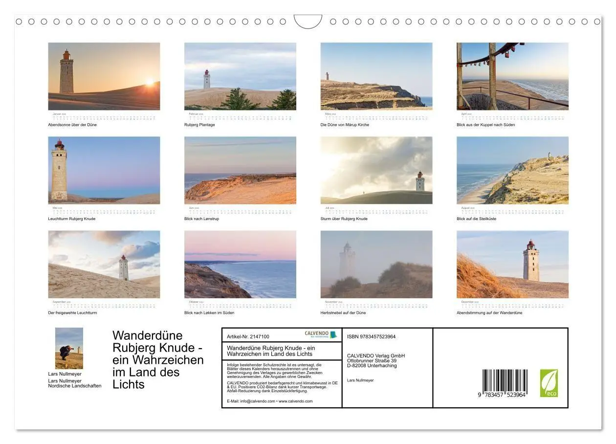 Bild: 9783457523964 | Wanderdüne Rubjerg Knude - ein Wahrzeichen im Land des Lichts...