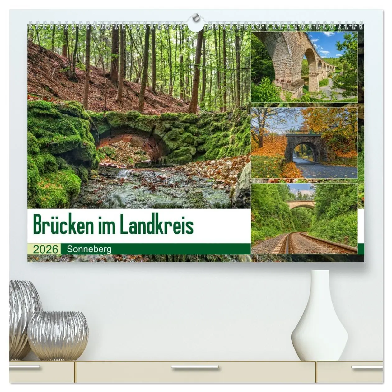Cover: 9783457763964 | Brücken des Landkreises Sonneberg (hochwertiger Premium...