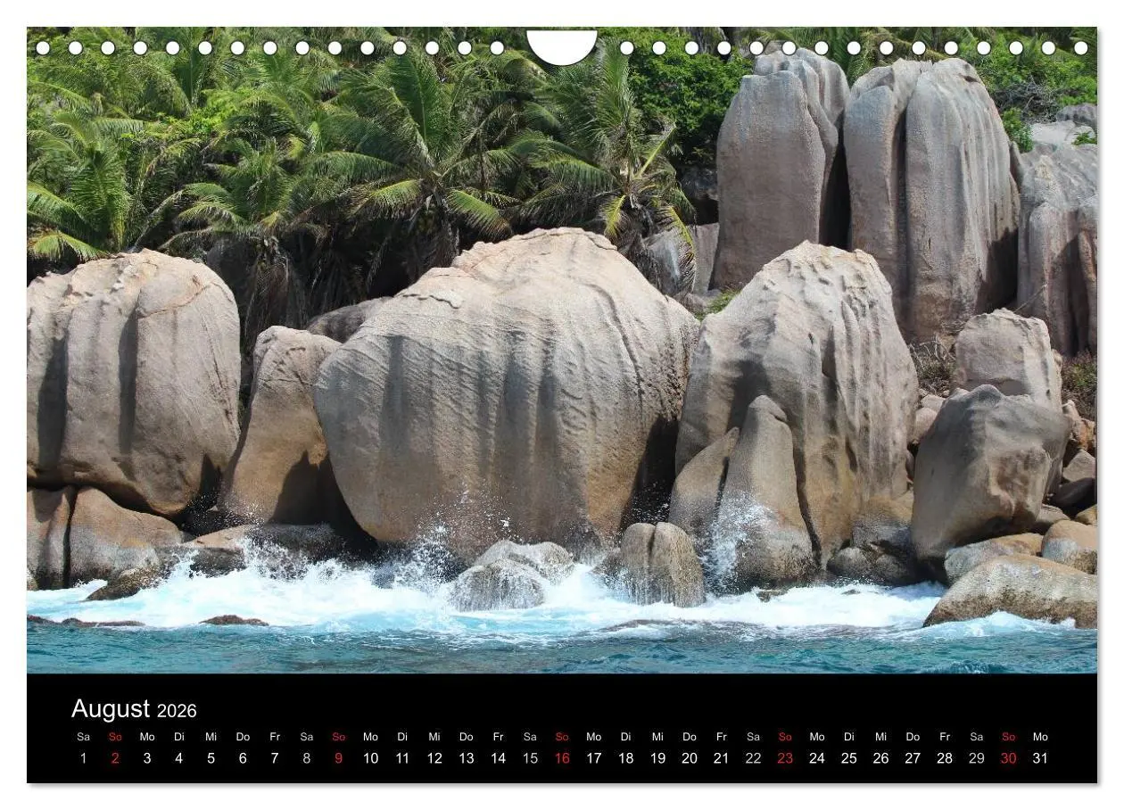 Bild: 9783516163964 | Seychellen (Wandkalender 2026 DIN A4 quer), CALVENDO Monatskalender