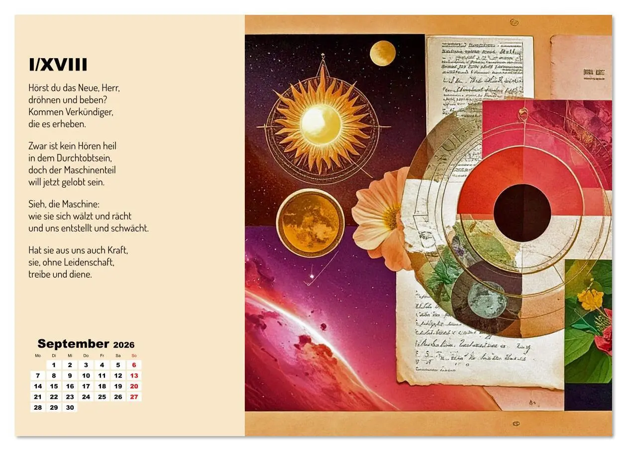 Bild: 9783516613964 | Orpheus' Leier (hochwertiger Premium Wandkalender 2026 DIN A2...