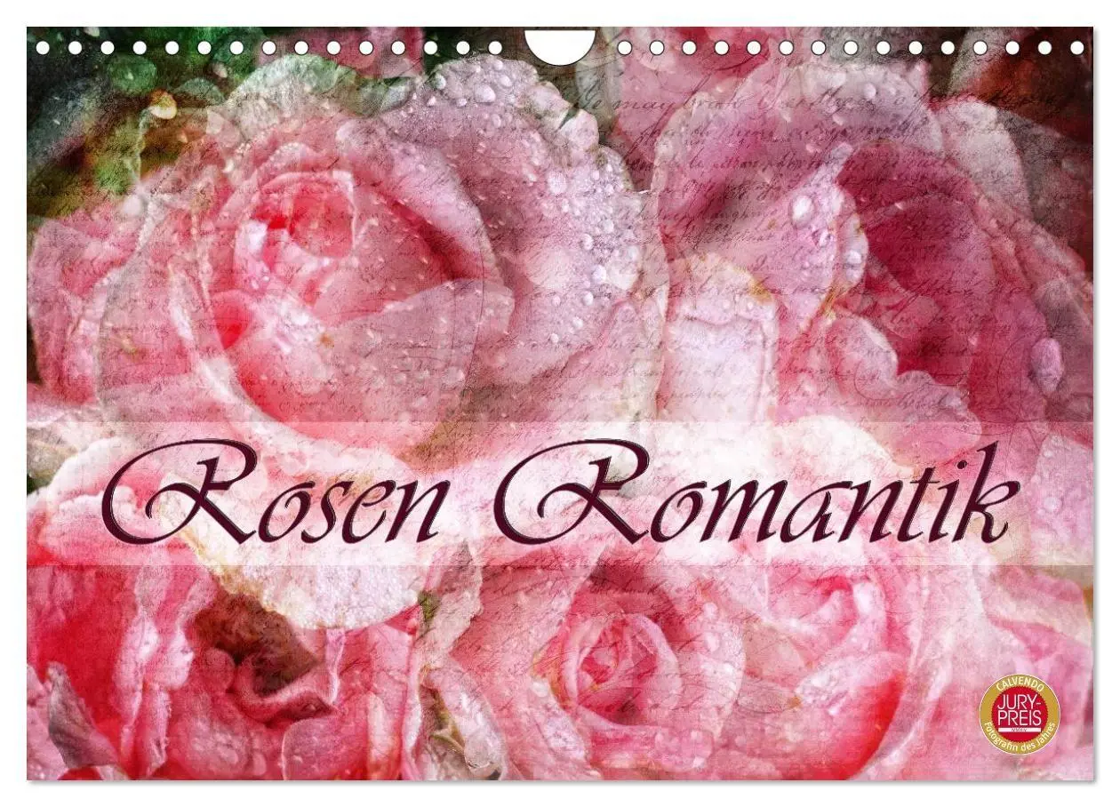 Cover: 9783594073964 | Rosen Romantik (Wandkalender 2027 DIN A4 quer), CALVENDO...