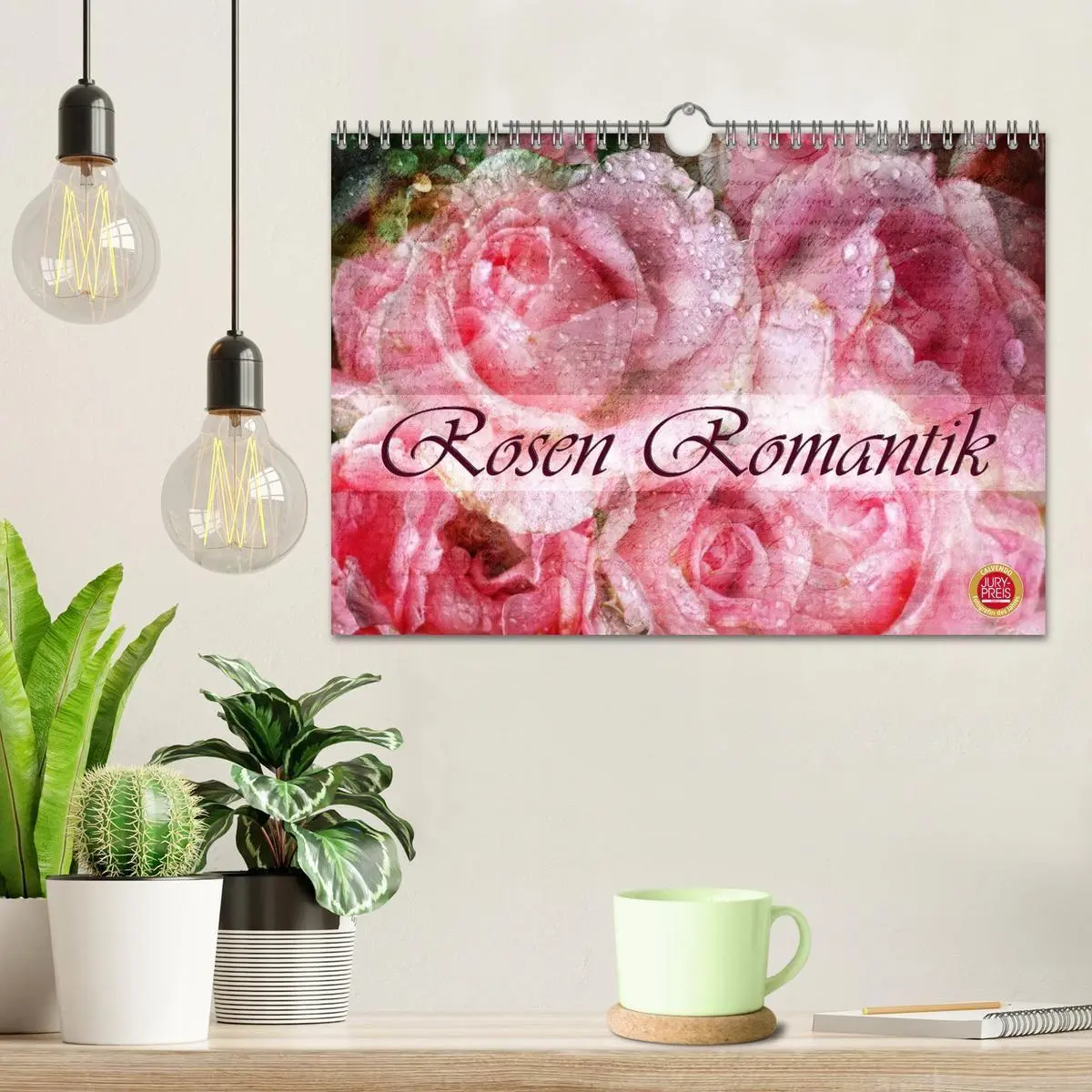 Bild: 9783594073964 | Rosen Romantik (Wandkalender 2027 DIN A4 quer), CALVENDO...