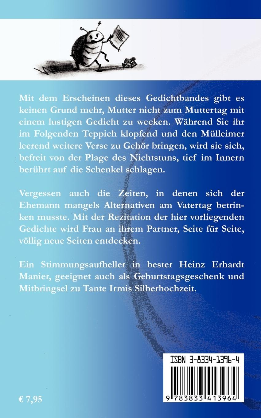 Rückseite: 9783833413964 | Von Krämerseelen und Seemakrelen | Gedichte zum Vor- und Nachlesen