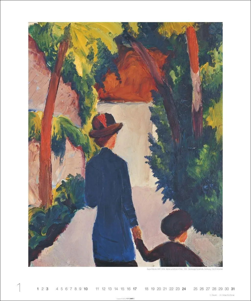 Bild: 9783839903964 | August Macke Edition Kalender 2027 | August Macke | Kalender | 14 S.