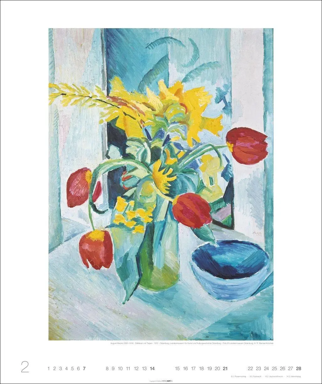 Bild: 9783839903964 | August Macke Edition Kalender 2027 | August Macke | Kalender | 14 S.