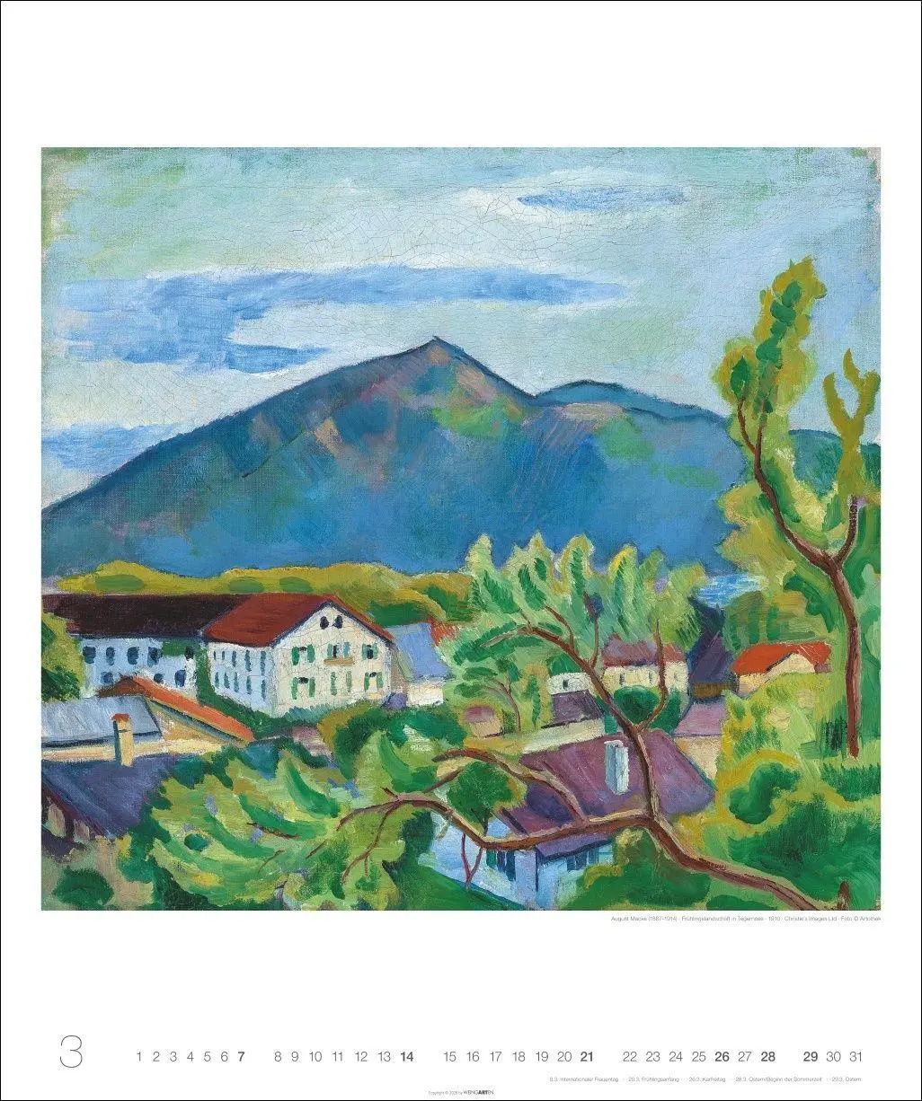 Bild: 9783839903964 | August Macke Edition Kalender 2027 | August Macke | Kalender | 14 S.