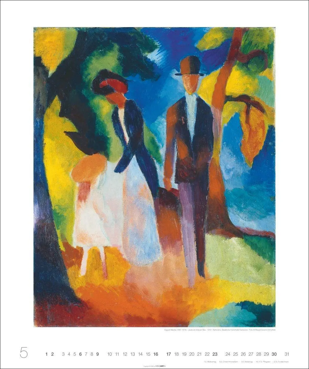Bild: 9783839903964 | August Macke Edition Kalender 2027 | August Macke | Kalender | 14 S.