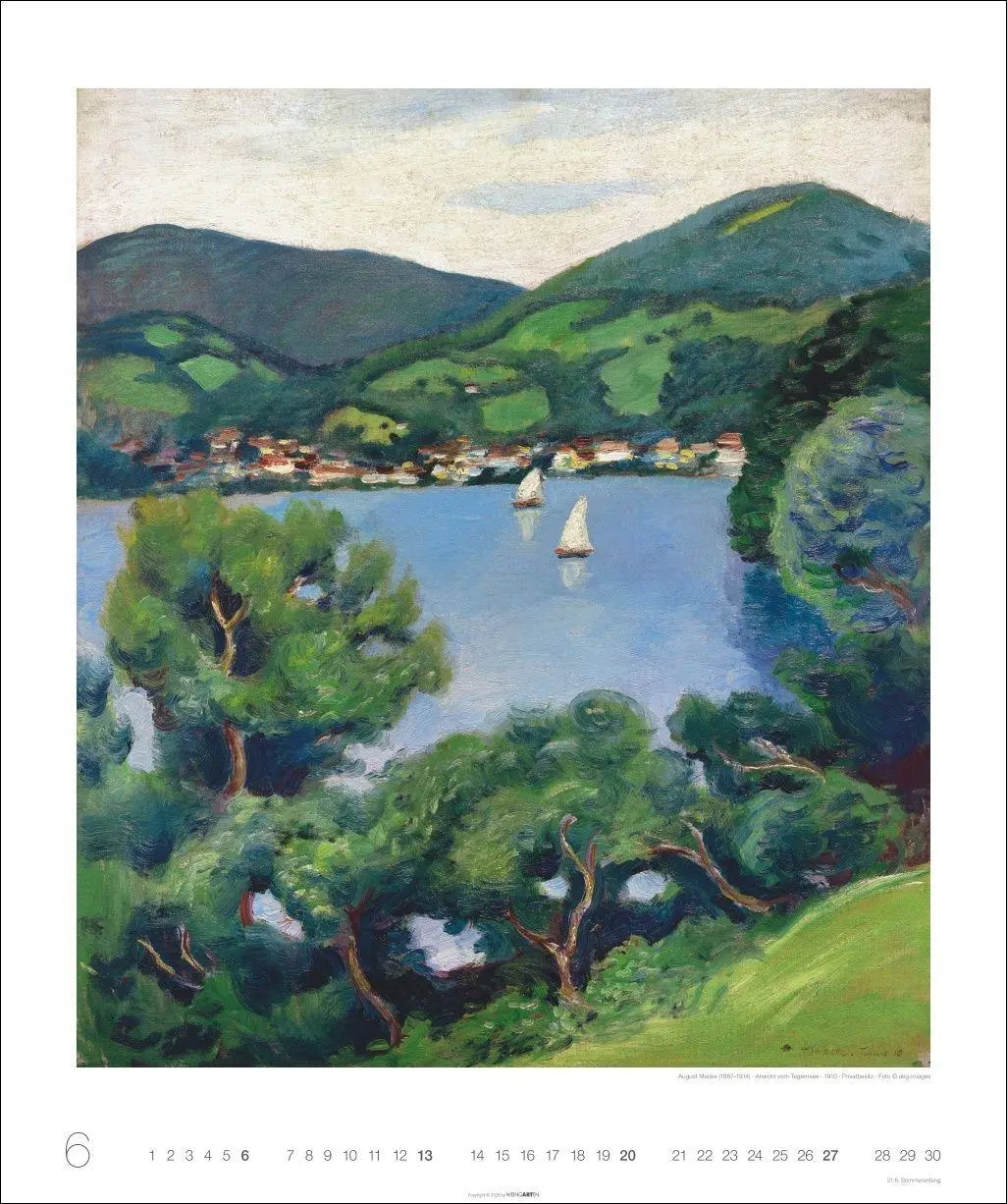 Bild: 9783839903964 | August Macke Edition Kalender 2027 | August Macke | Kalender | 14 S.