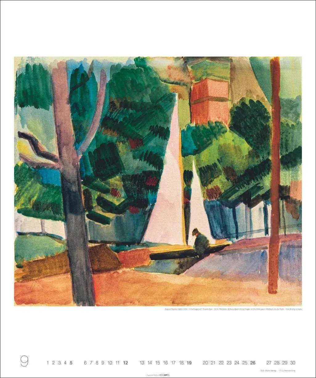 Bild: 9783839903964 | August Macke Edition Kalender 2027 | August Macke | Kalender | 14 S.