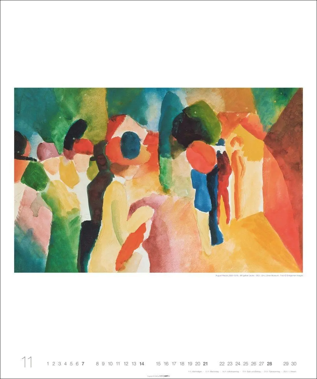Bild: 9783839903964 | August Macke Edition Kalender 2027 | August Macke | Kalender | 14 S.