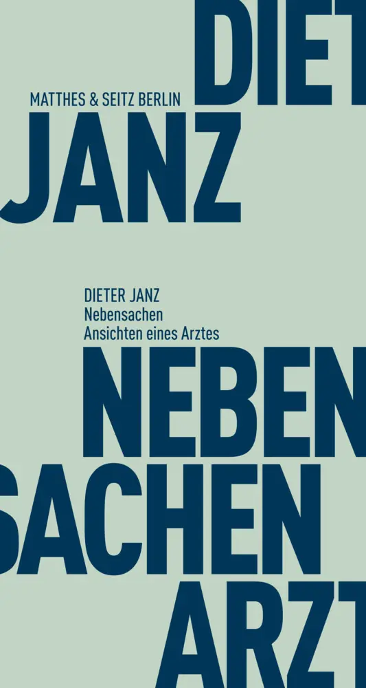Cover: 9783957573964 | Nebensachen | Dieter Janz | Taschenbuch | Klappenbroschur | 238 S.