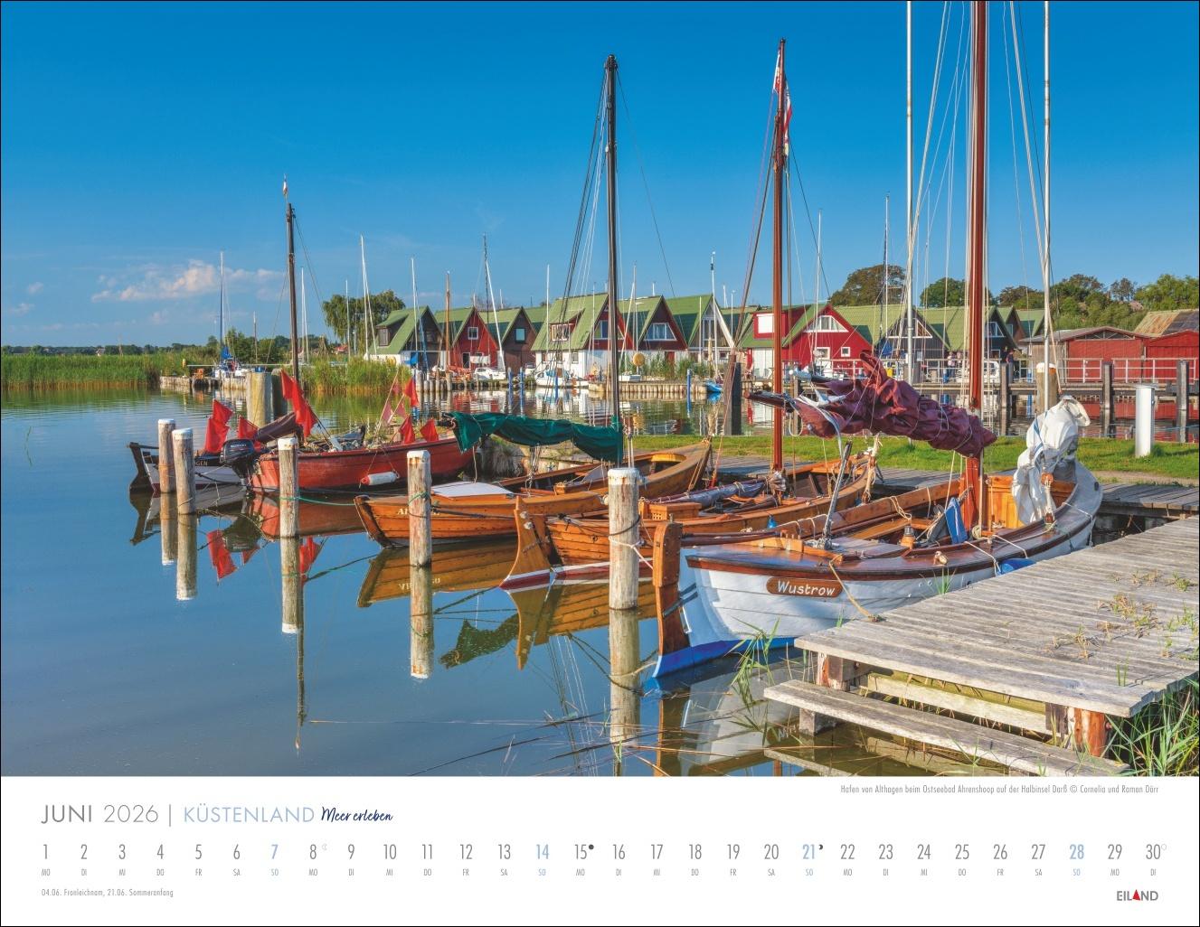 Bild: 9783964023964 | Küstenland Kalender 2026 - Meer erleben | Eiland | Kalender | 13 S.