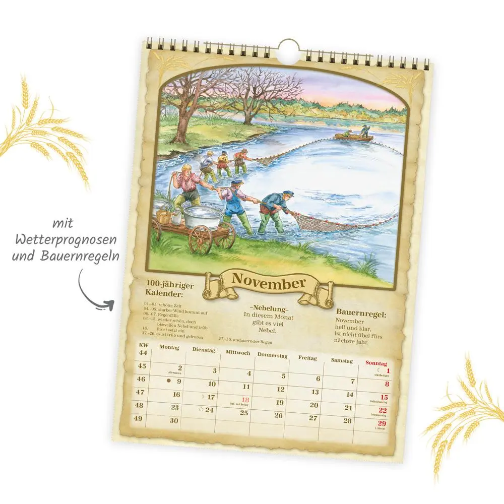 Bild: 9783988023964 | Trötsch Classickalender Der 100-jährige Kalender 2026 | Wandkalender