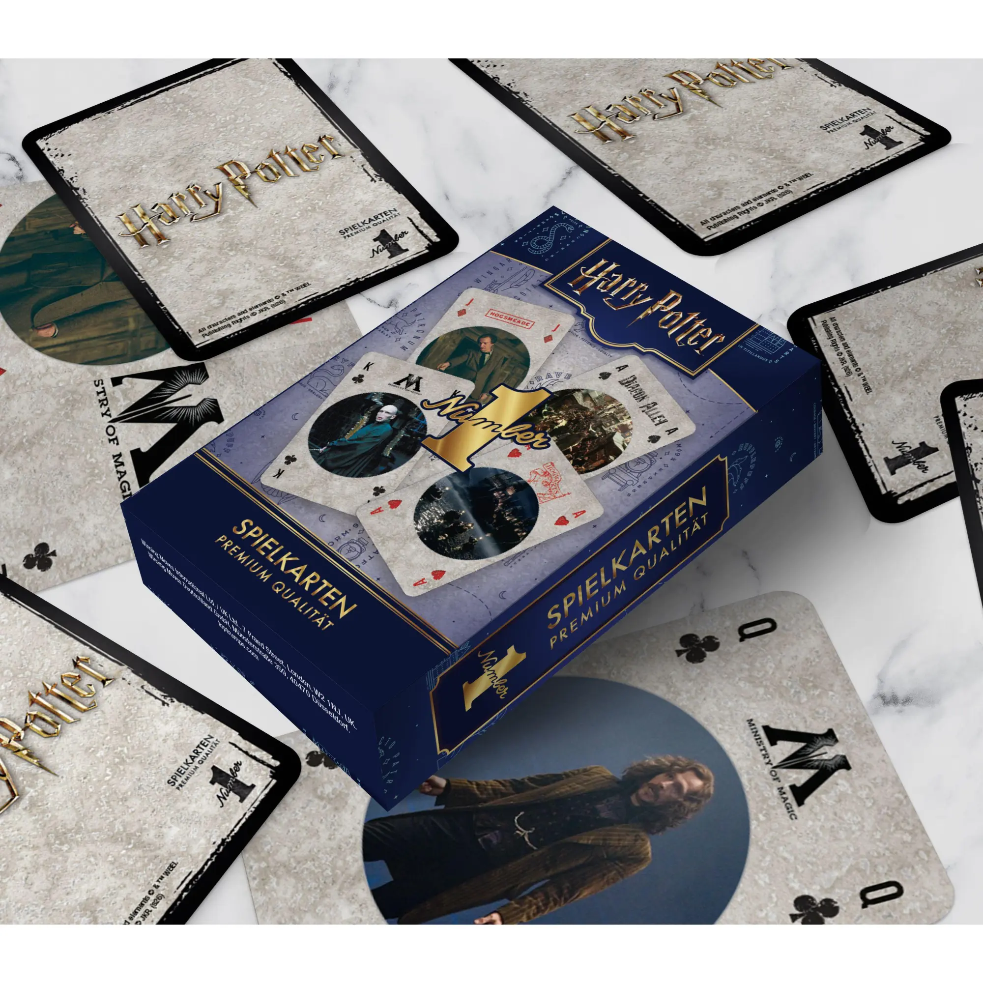 Bild: 5036905064064 | No.1 Spielkarten Harry Potter | Spiel | Deutsch | 2026 | Winning Moves