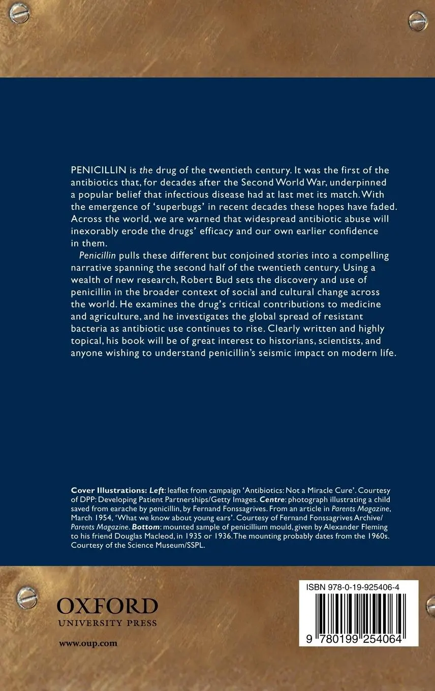 Rückseite: 9780199254064 | Penicillin | Triumph and Tragedy | Robert Bud | Buch | Gebunden | 2007